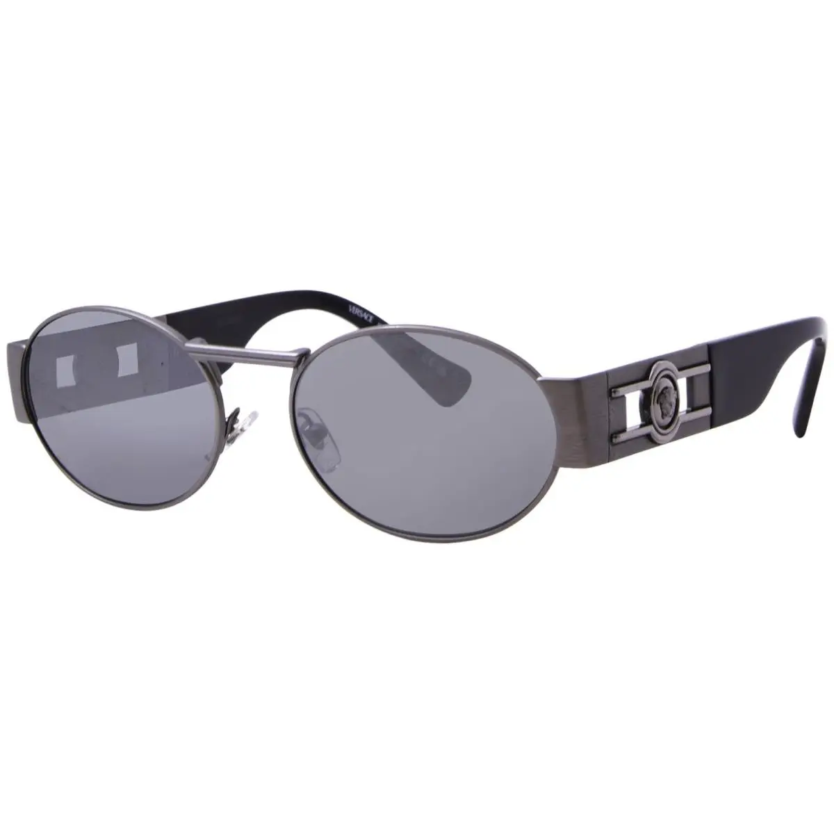 Versace VE2264 100230 Sunglasses Gold/green/silver Mirror Oval Shape 56mm