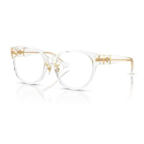 Versace 0VE3351D 148 Crystal/clear Oval Women`s Eyeglasses