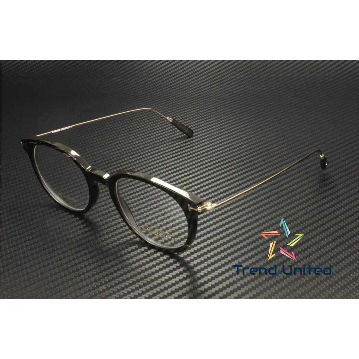 Tom Ford FT5723 P 063 Horn Black Horn 49 mm Men`s Eyeglasses