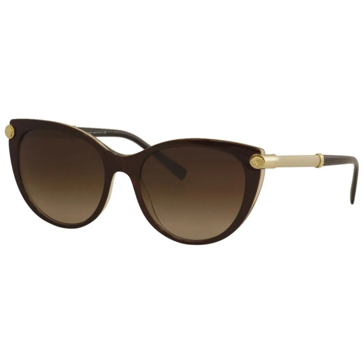 Versace Women`s Sunglasses VE4364 Q 5300/13 Brown / Brown Lens 55mm