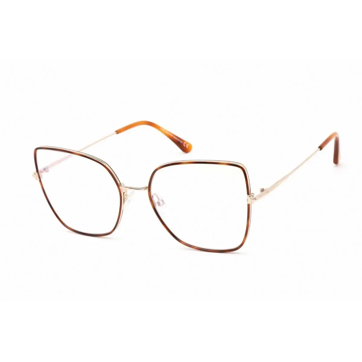 Tom Ford FT TF5630-B 053 Butterfly Blonde Havana 56 mm Eyeglasses