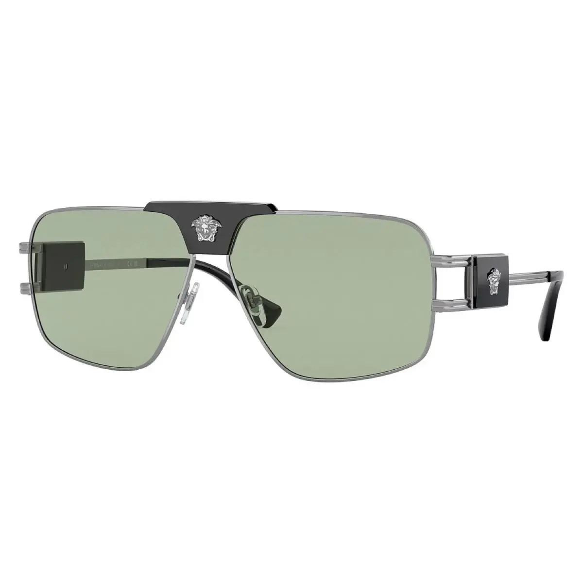 Versace 0VE2269 ­ 100287 Square Gold/gray Sunglasses