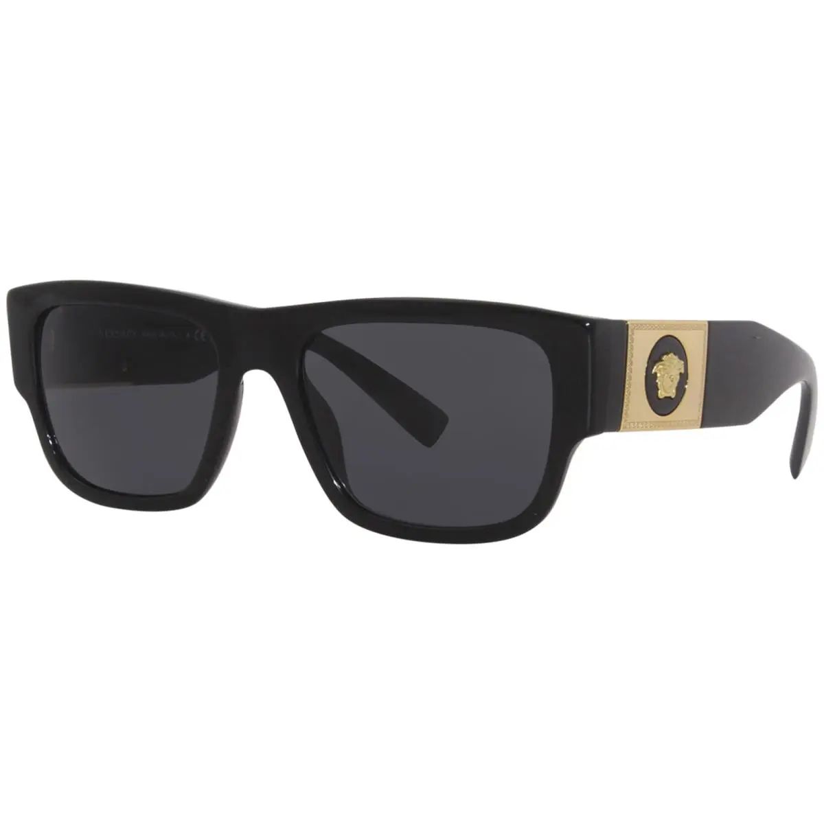 VE4406 GB1 87 Black Dark Grey 56 mm Men`s Sunglasses by Versace