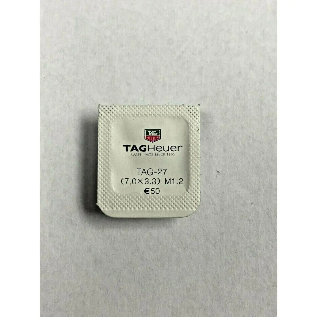 Crown Yellow with Case Tubes 27 by Tag Heuer