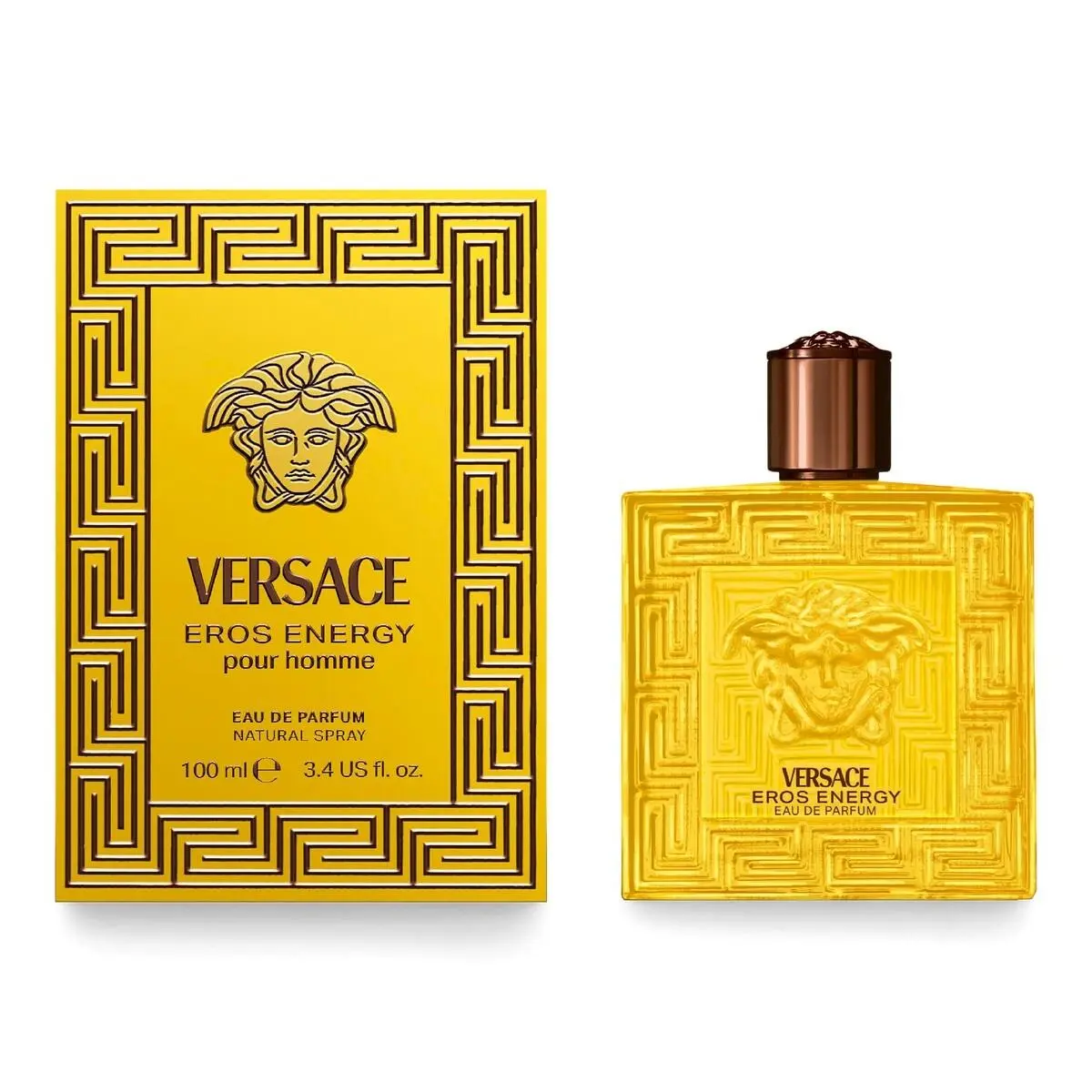 Versace Men`s Eros Energy Edp Spray 3.4 oz 100 ml