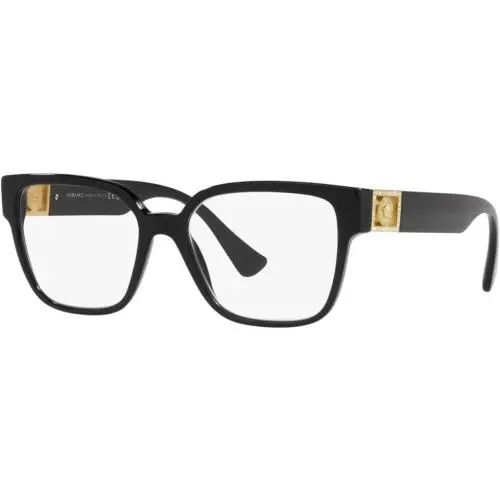 Versace VE3329B GB1 Eyeglasses 54mm Black / Clear Demo Lens