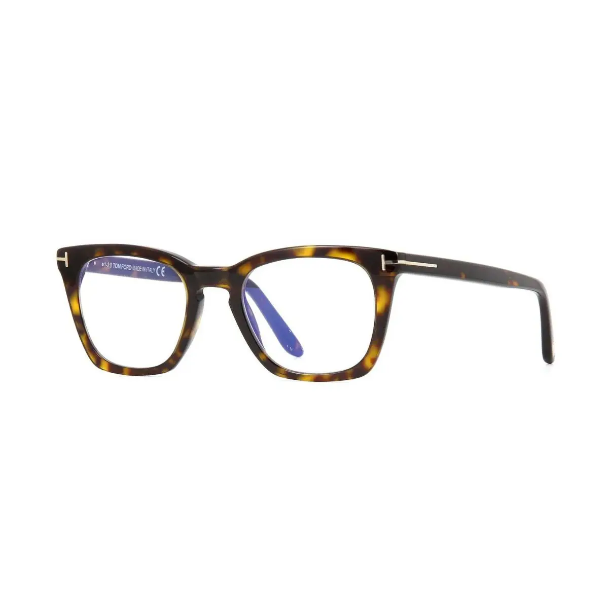 Tom Ford FT 5736-B Blue Block Dark Havana 052 Eyeglasses