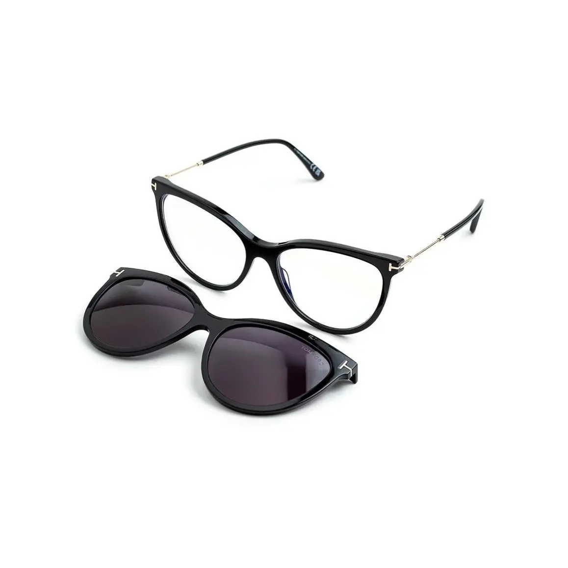 Tom Ford FT5994-B 001 Shiny Black 56mm Eyeglasses