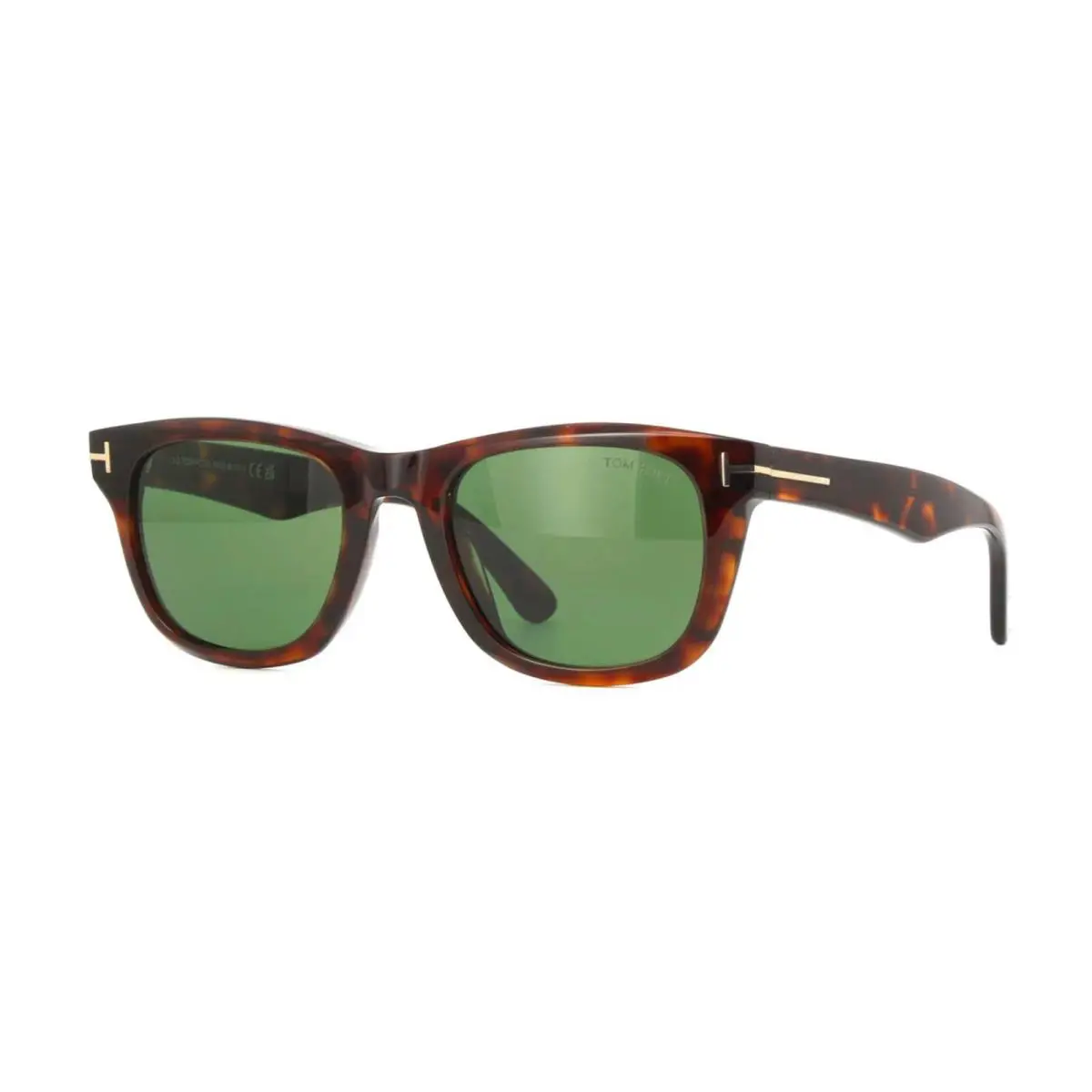 Tom Ford Kendel FT 1076 Red Havana/green 54N Sunglasses