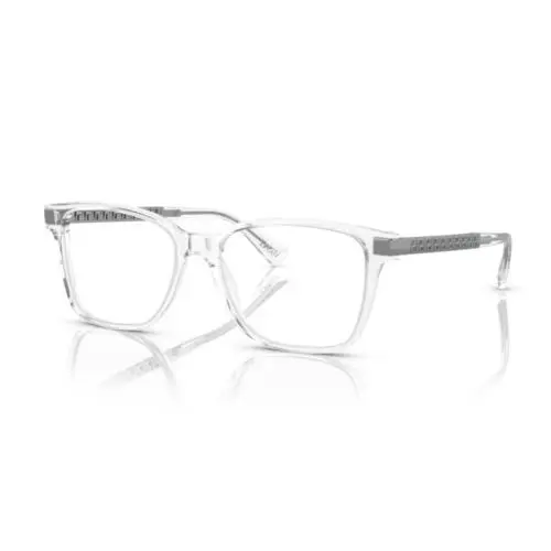 Versace 0VE3340U 148 Crystal/clear Soft Square 55 mm Men`s Eyeglasses
