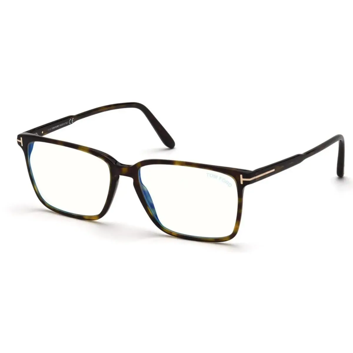 Tom Ford FT5696FB/V 052 56 Dark Havana Eyeglasses 56/16/145 with Tom Ford Case