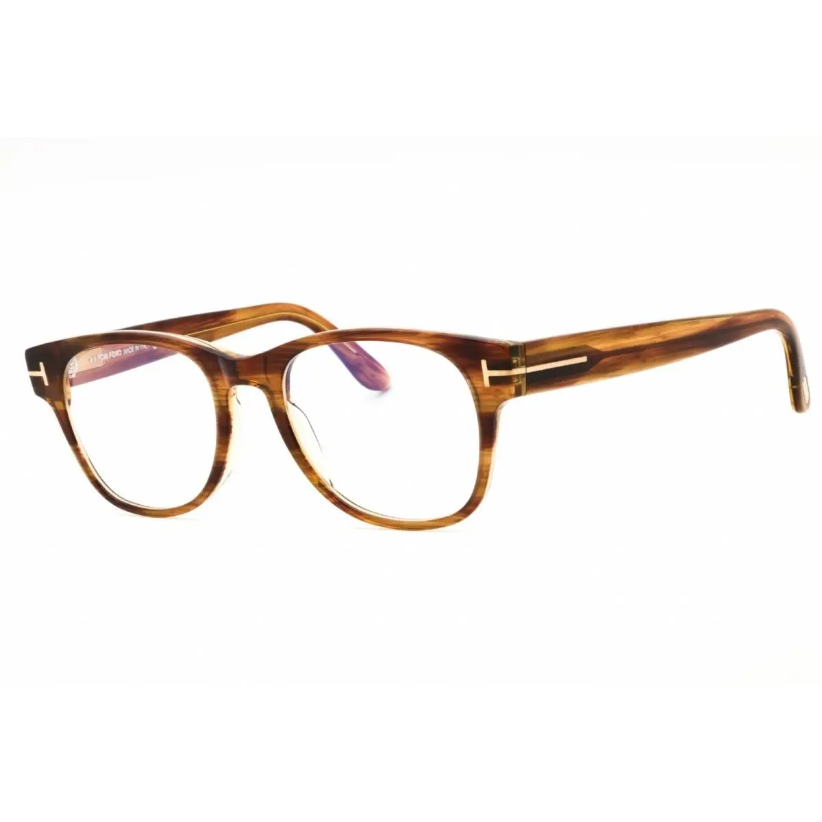 Men`s Eyeglasses Dark Brown/other Acetate Oval Shape Frame FT5898-B 050 by Tom Ford