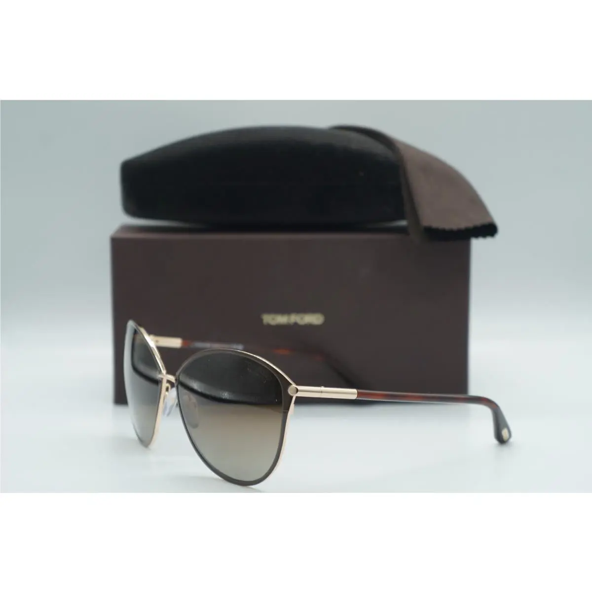 Tom Ford TF 320 28H Penelope Brown Pol Sunglasses Frames 59-15