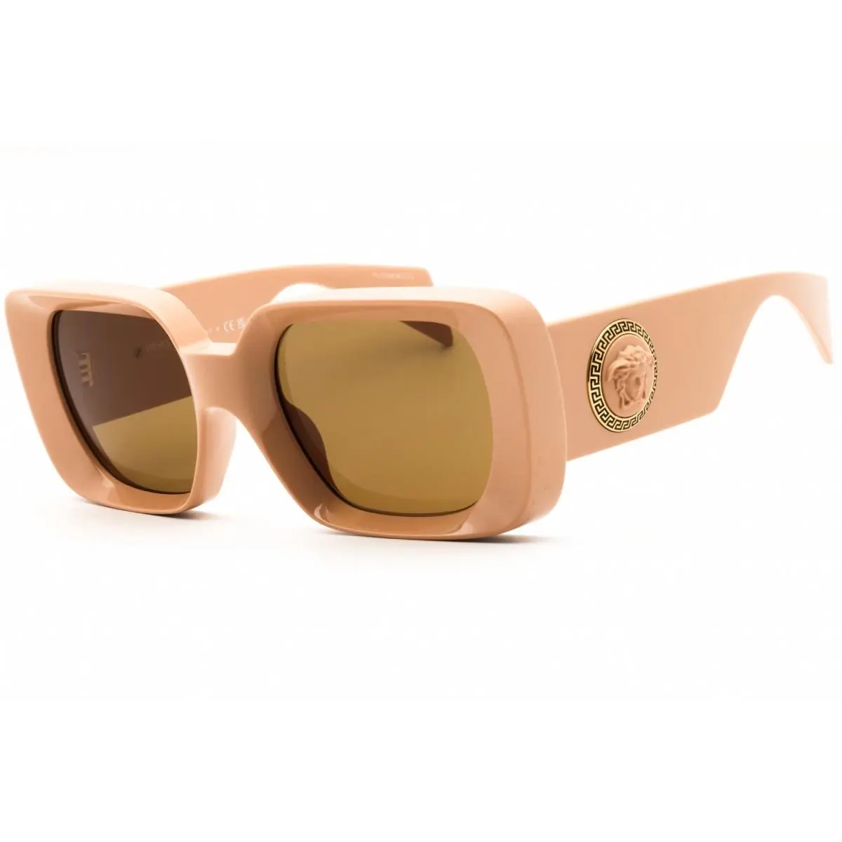 VE4473U 548973 Beige/dark Brown 54-21-140 Sunglasses by Versace