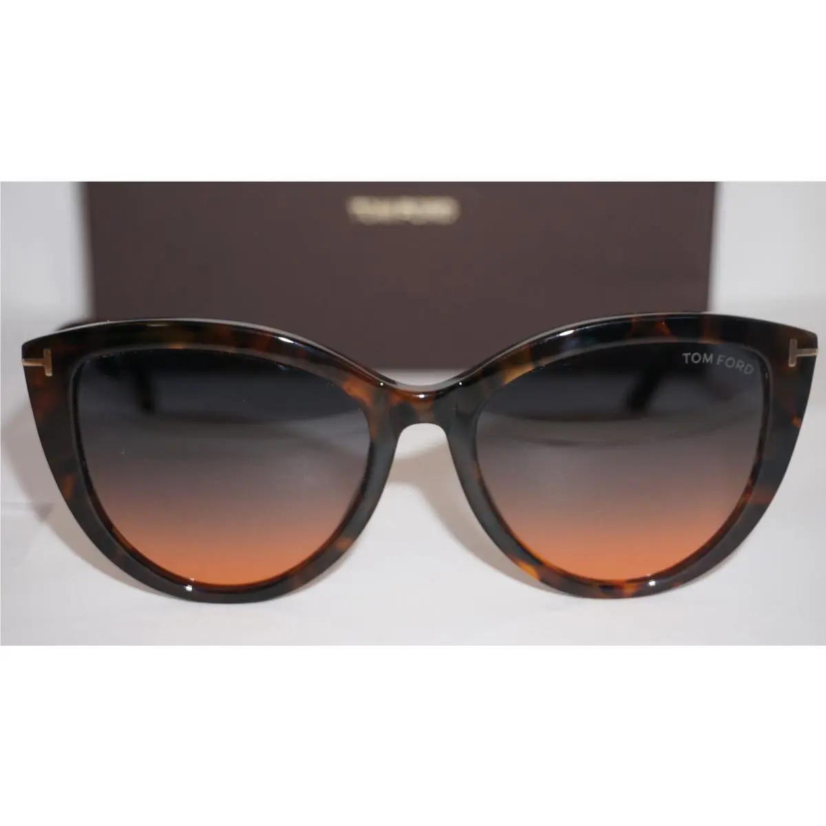 Tom Ford Sunglasses ISABELLA-02 Cateye Havana Pink Grad TF915 559 56 18 140
