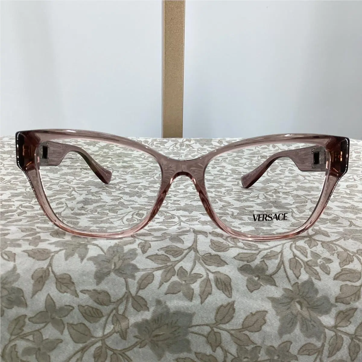 Versace VE3347 5435 Pink Clear Demo Lens 54mm Women`s Glasses + Accessories