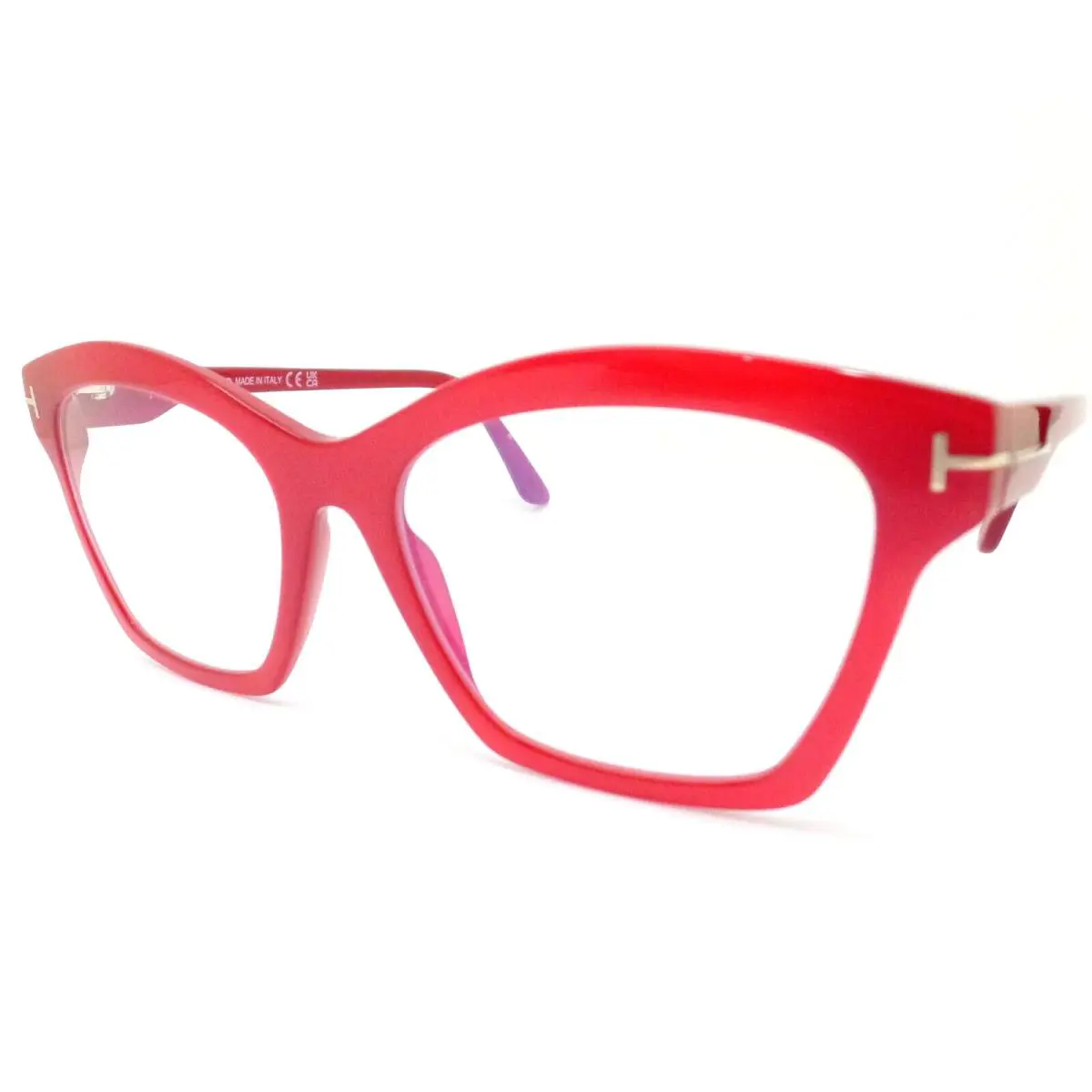 Tom Ford TF 5965-b 075 Fuxia 075mm Blue Block Frames