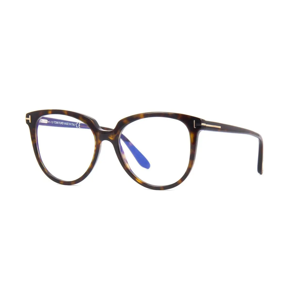 Tom Ford FT5600-B Blue Block Dark Havana 052 Eyeglasses