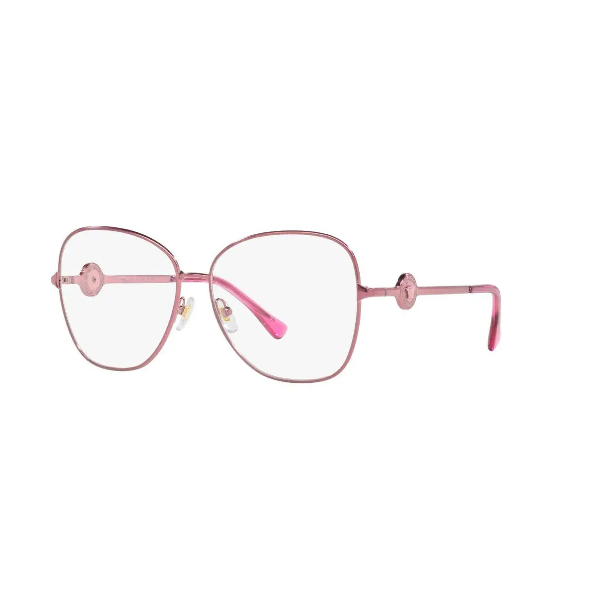 Versace Eyeglasses VE1289 1500 57mm Metalized Pink / Demo Lens