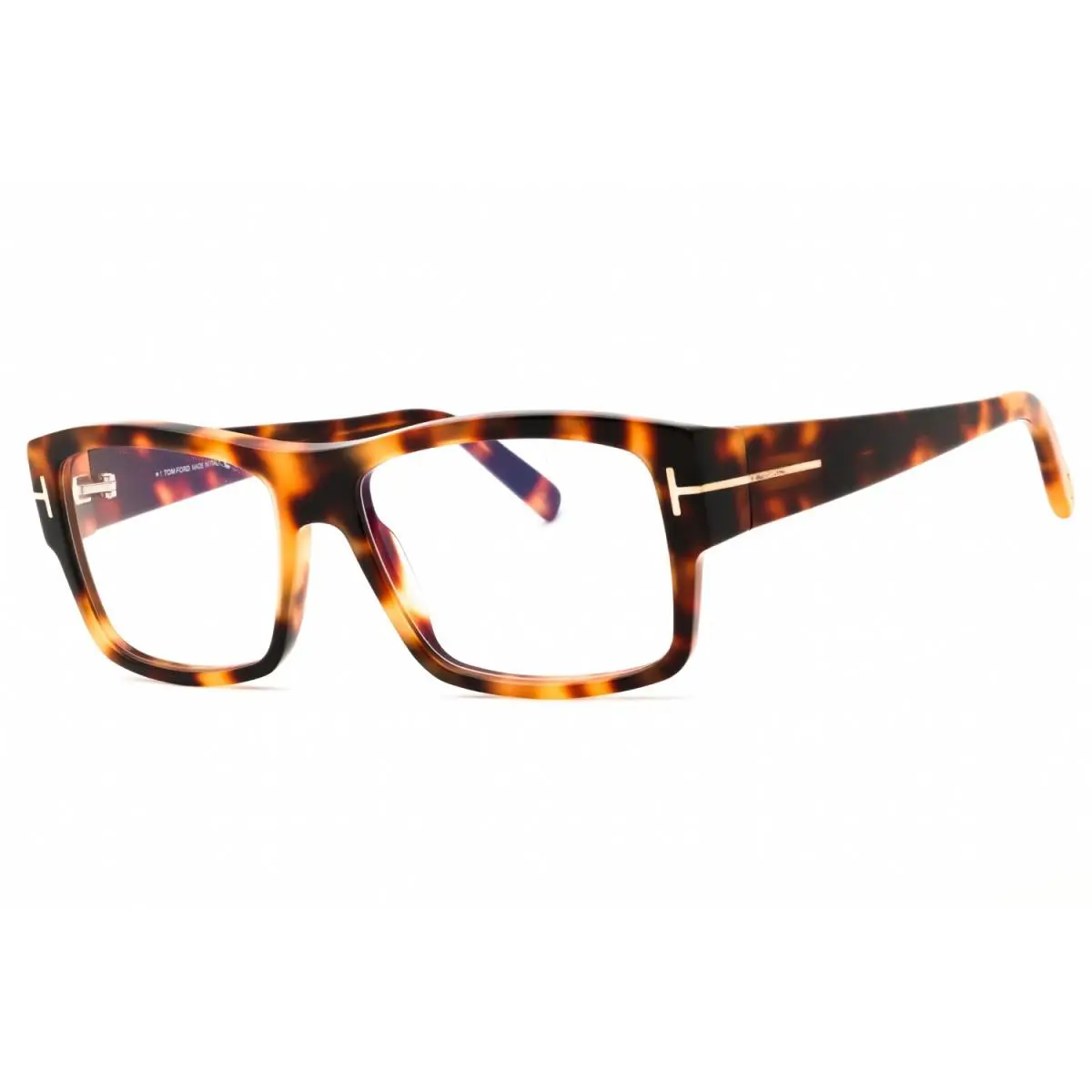 Tom Ford FT5941-B 053 Eyeglasses Blonde Havana Clear Frame 55mm
