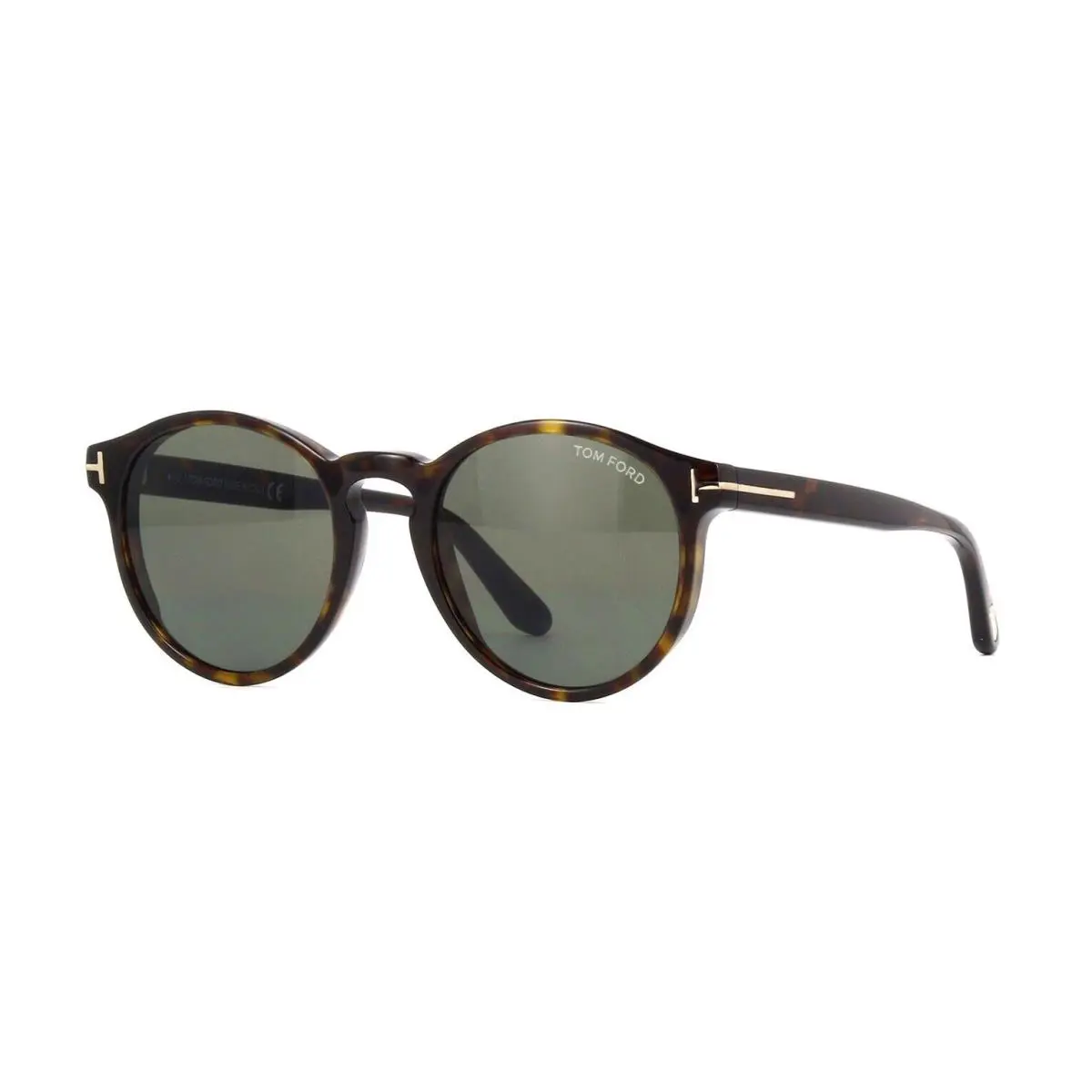 Tom Ford IAN-02 FT 0591 Havana/green 52N Sunglasses