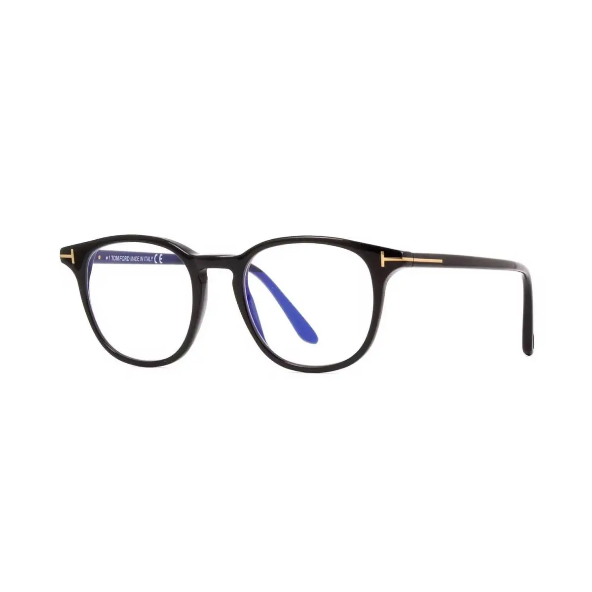 Tom Ford FT 5832-B Blue Block Shiny Black 001 Eyeglasses