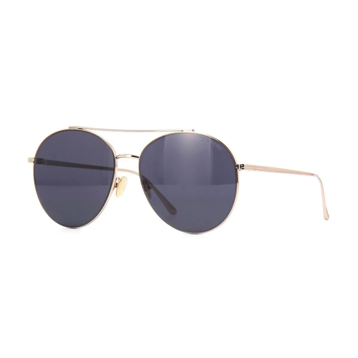 Cleo FT 0757 Rose Gold/grey 28A C Sunglasses by Tom Ford