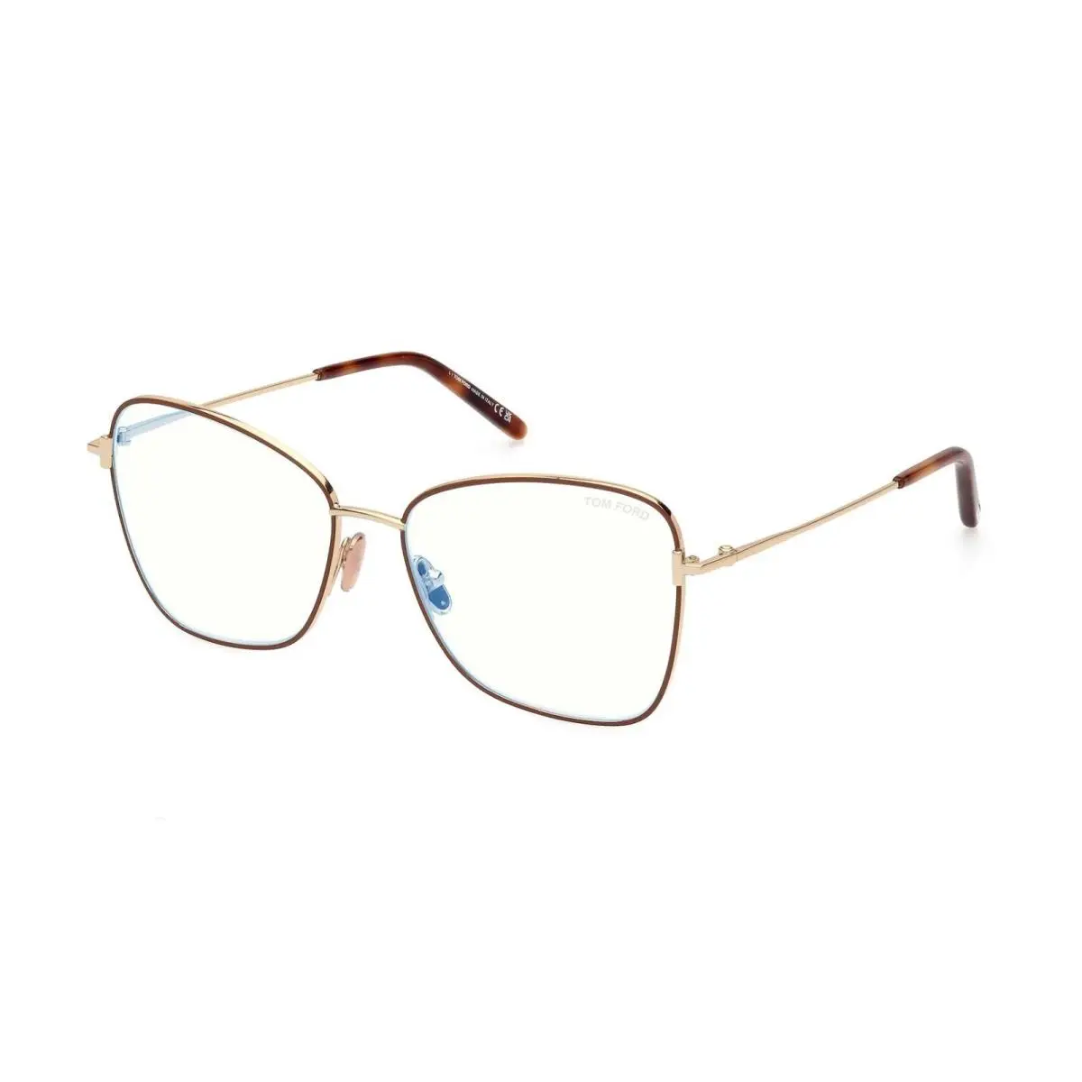 Tom Ford FT5906-B 046 Matte Light Brown 55MM Eyeglasses 55-15-140