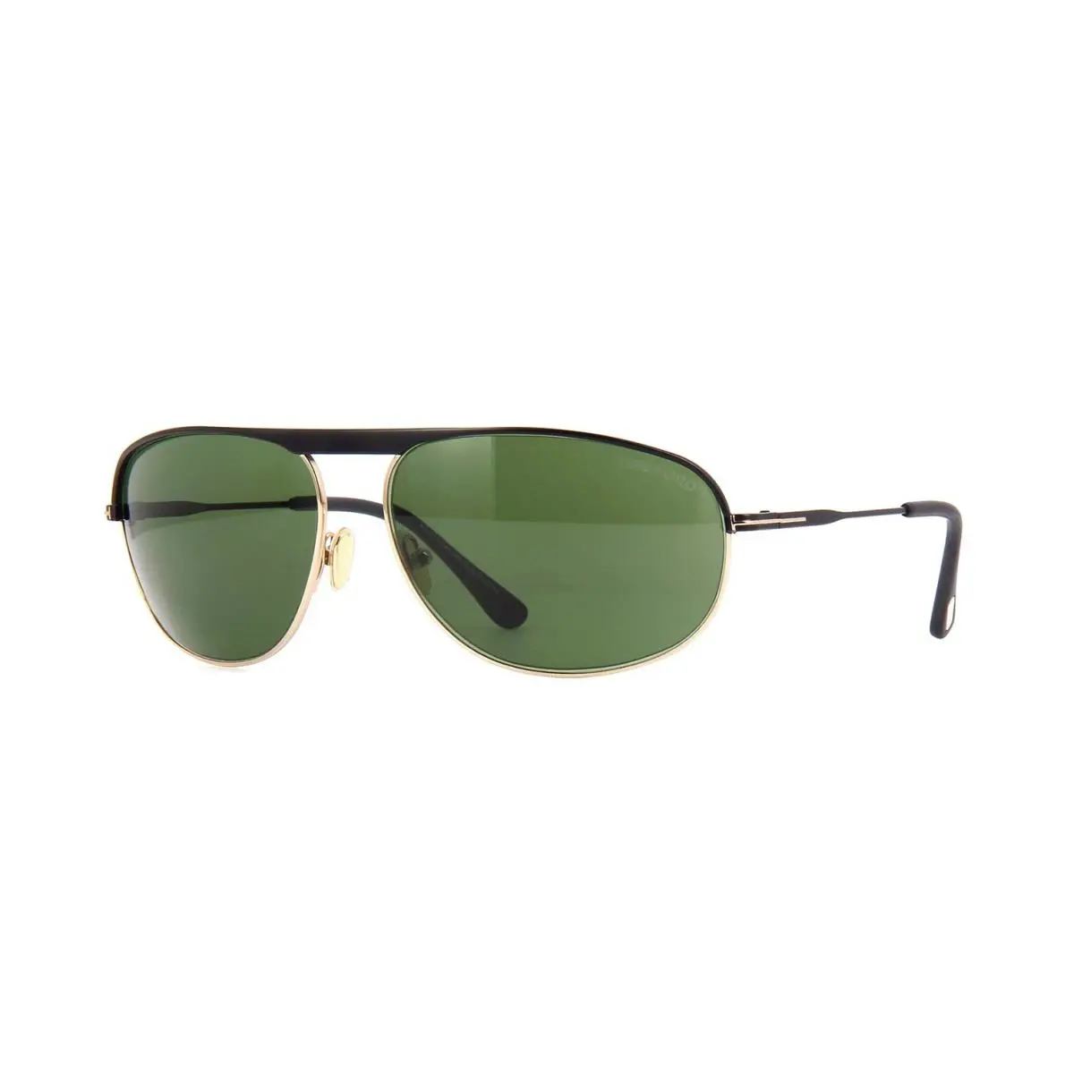 Tom Ford Gabe FT 0774 Matte Black/green 02N Sunglasses