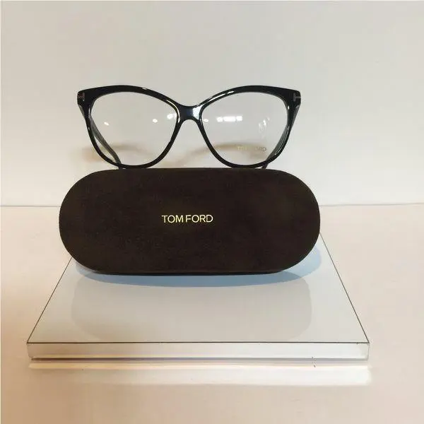 Tom Ford 5511 001 Black Plastic Eyeglasses 56mm