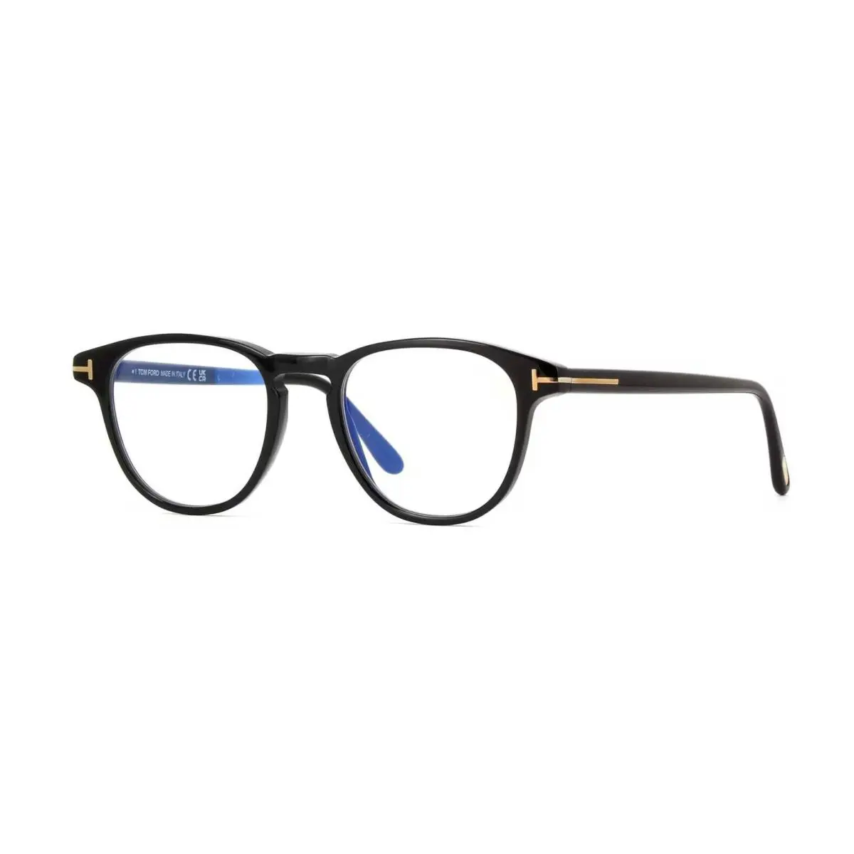 Tom Ford FT5899-B Blue Block Shiny Black 001 Eyeglasses