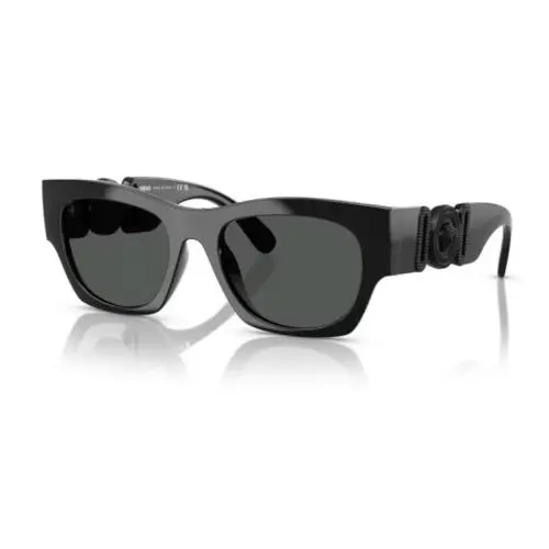 Versace 0VE4479U 536087 Black/dark Grey Soft Square Men`s Sunglasses