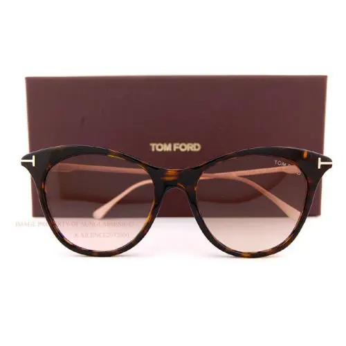 Tom Ford Sunglasses Micaela FT 0662 52F Havana/brown For Women