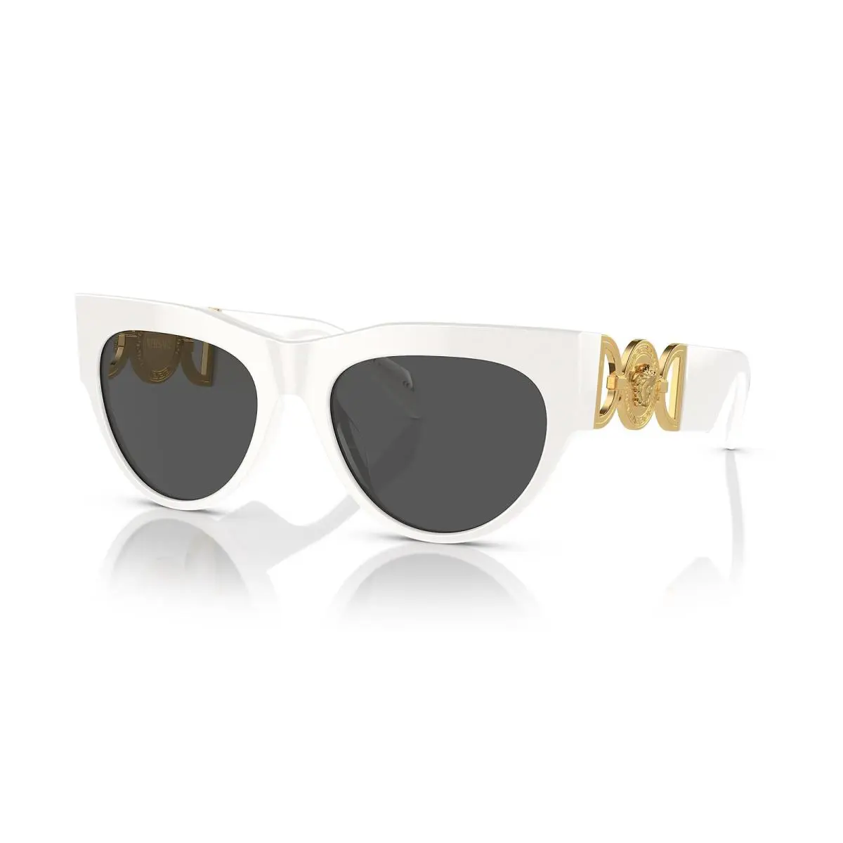 Versace Sunglasses VE4440U 314/87 56mm White / Dark Grey Lens