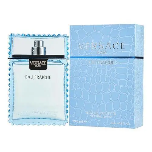 Versace Man Eau Fraiche by Gianni Versace For Men 3.4oz Eau De Toilette Spray