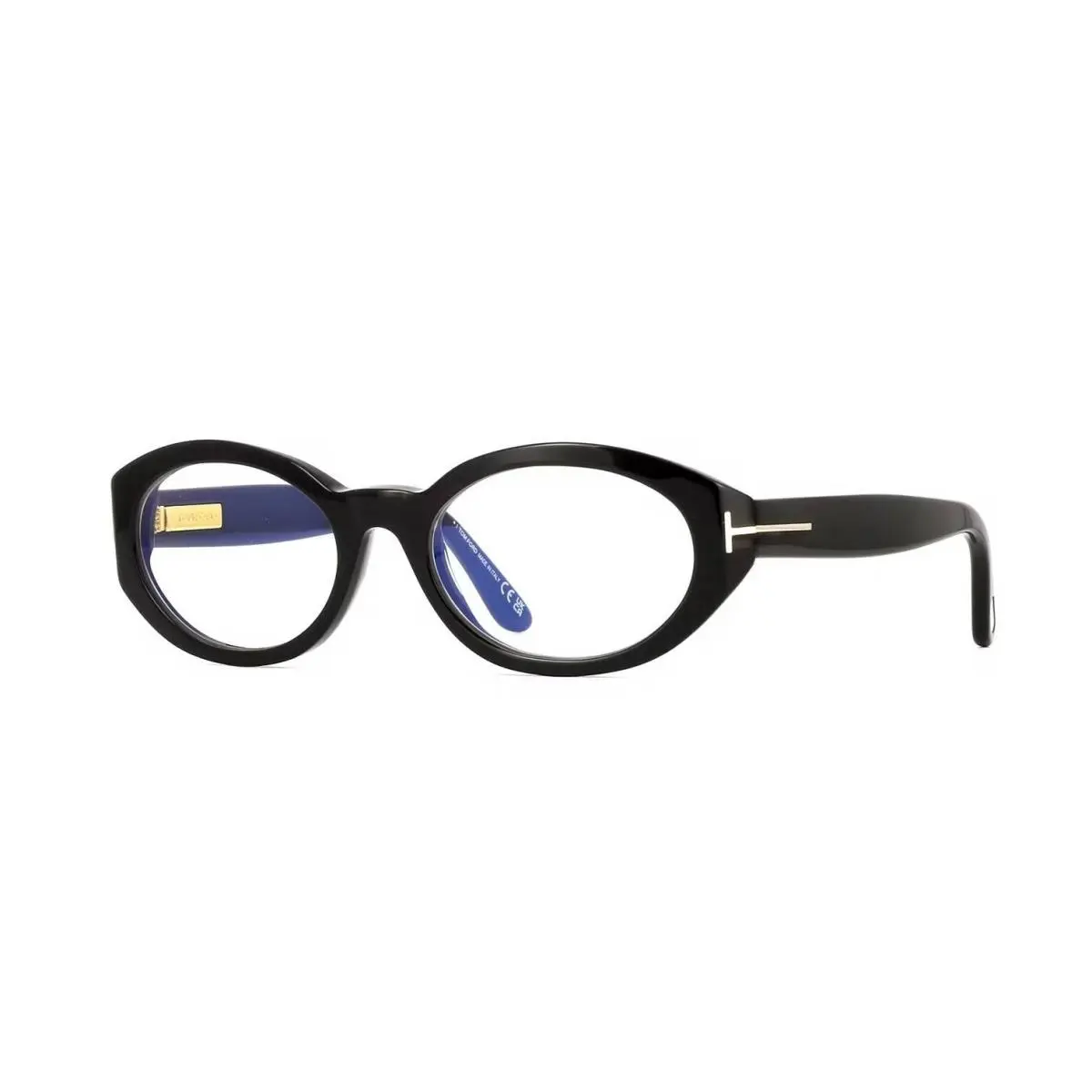 Tom Ford FT6067-B Blue Block Shiny Black 001 Eyeglasses