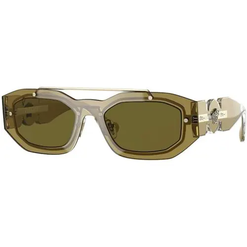 Versace Sunglasses VE2235 125271 51mm Transparent Green / Dark Green Lens