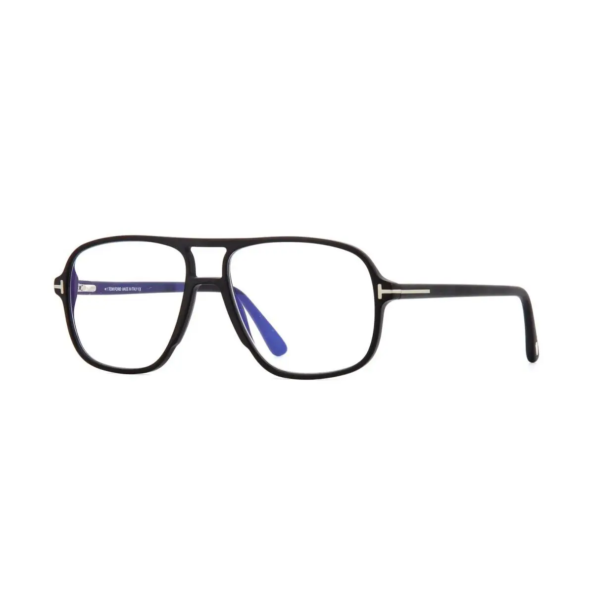 Tom Ford FT 5737-B Blue Block Matte Black 002 Eyeglasses