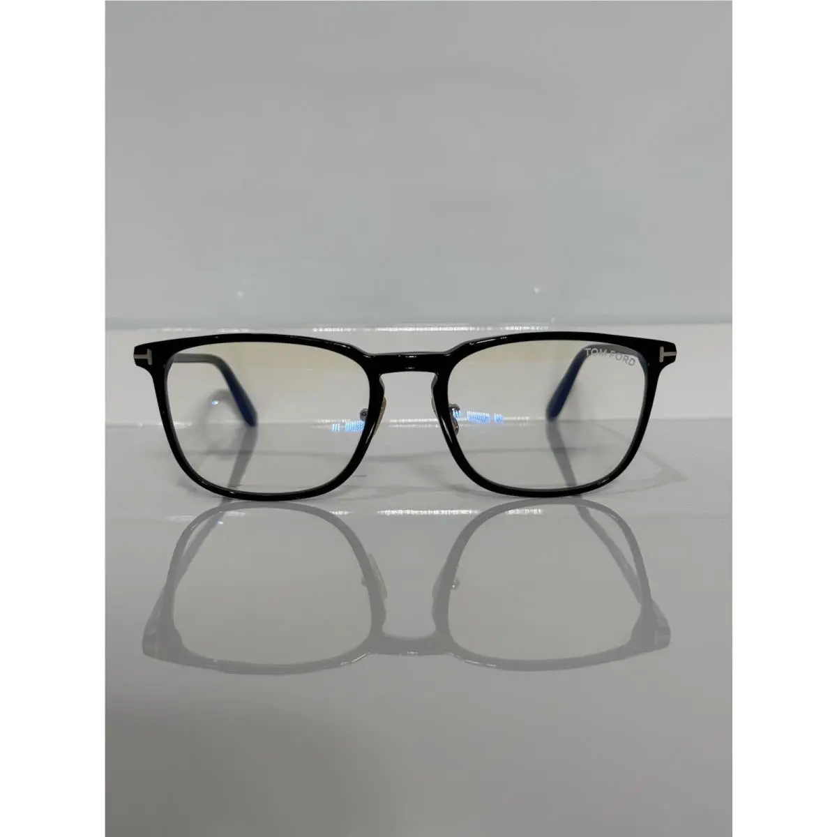 Tom Ford TF5699-B 001 Black Unisex Acetate Eyeglasses 53mm