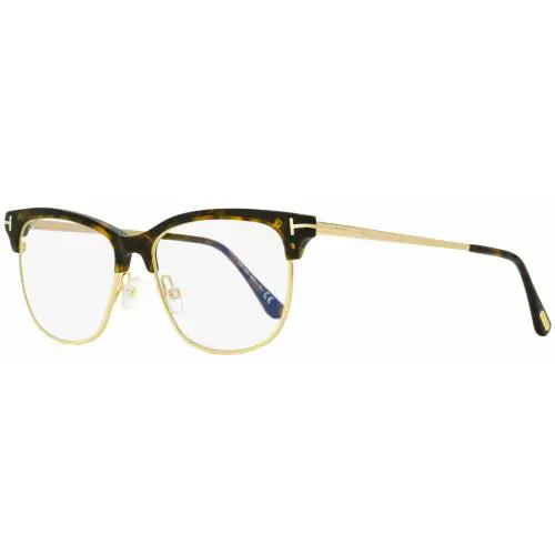 Tom Ford Blue Block Eyeglasses TF5546B 052 Havana/gold 54mm FT5546