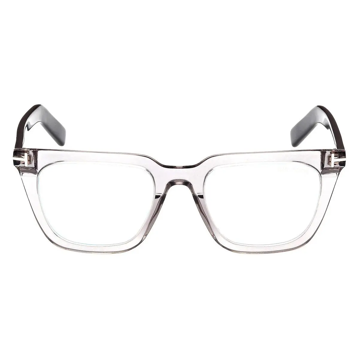 Tom Ford FT5963-B Eyeglasses Male Shiny Gray 50mm