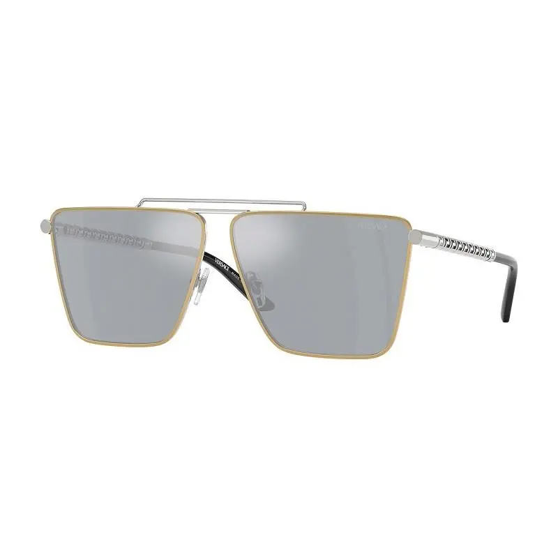 VE2266 Sunglasses Sun Glasses 15141U Gold/silver 64mm Men by Versace