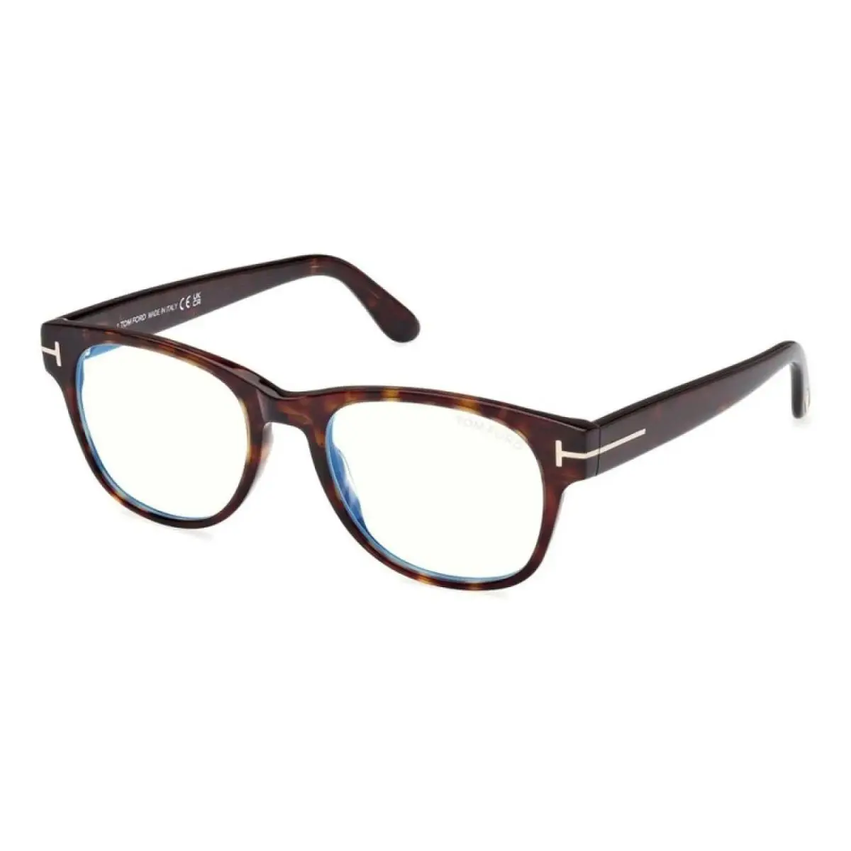 Tom Ford TF5898-B 052 Square Dark Havana 52 mm Men`s Eyeglasses Frame
