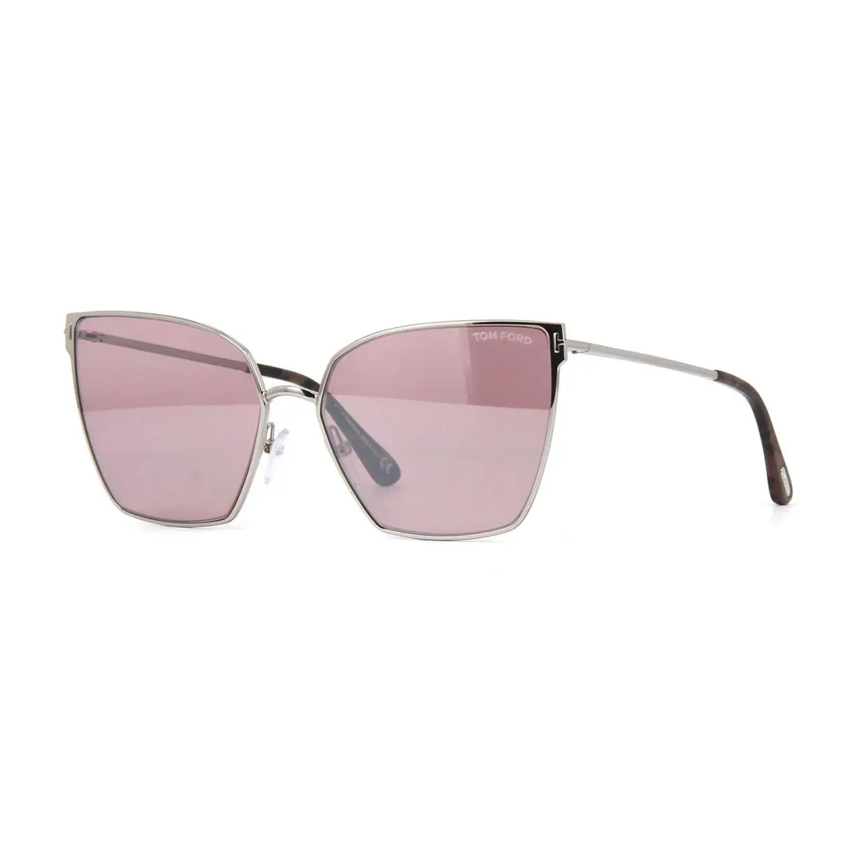 Helena FT 0653 Silver/pink Mirrored 16Z C Sunglasses by Tom Ford