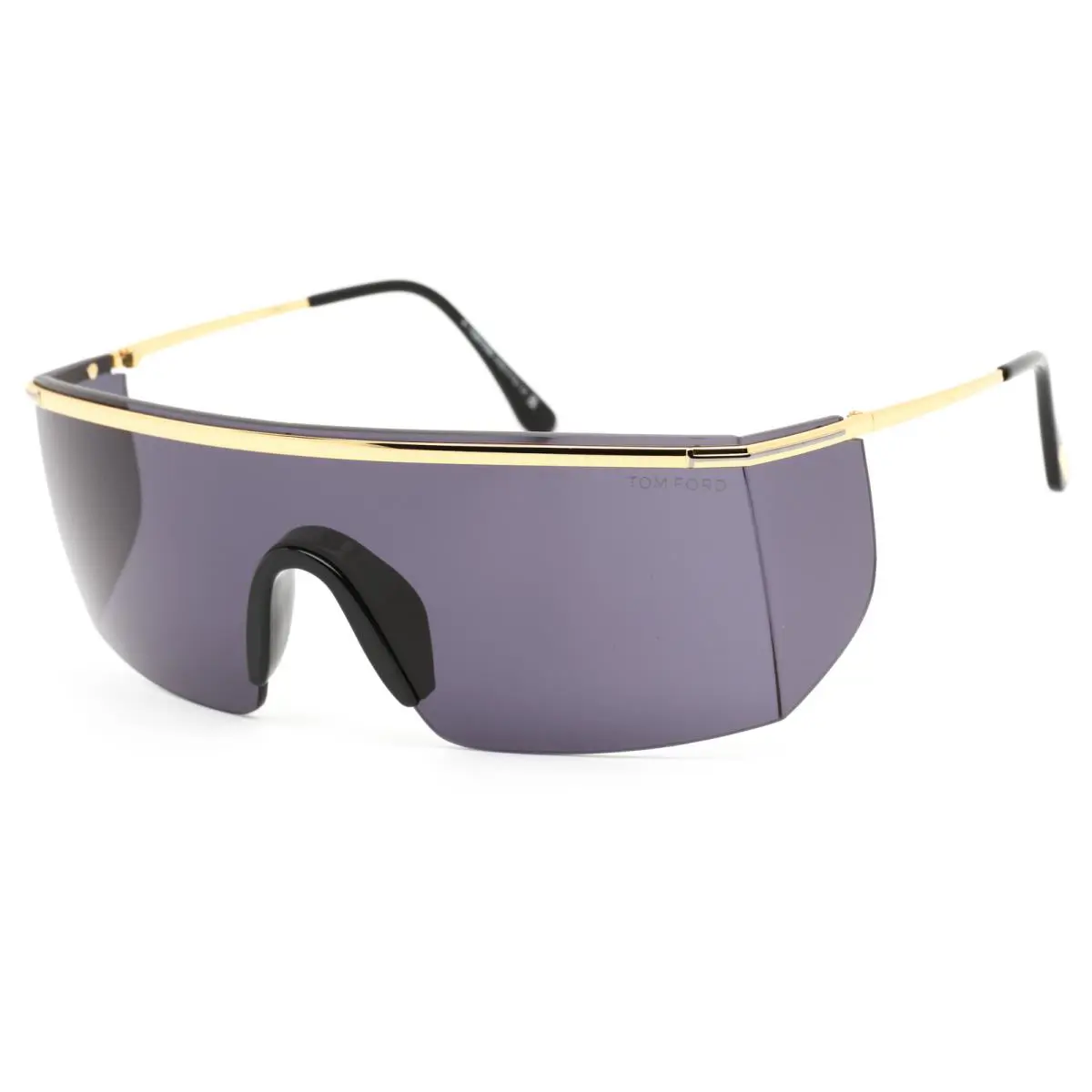 Tom Ford PAVLOS-02 FT0980 30A Sunglasses Gold Frame Gray Blue Lenses