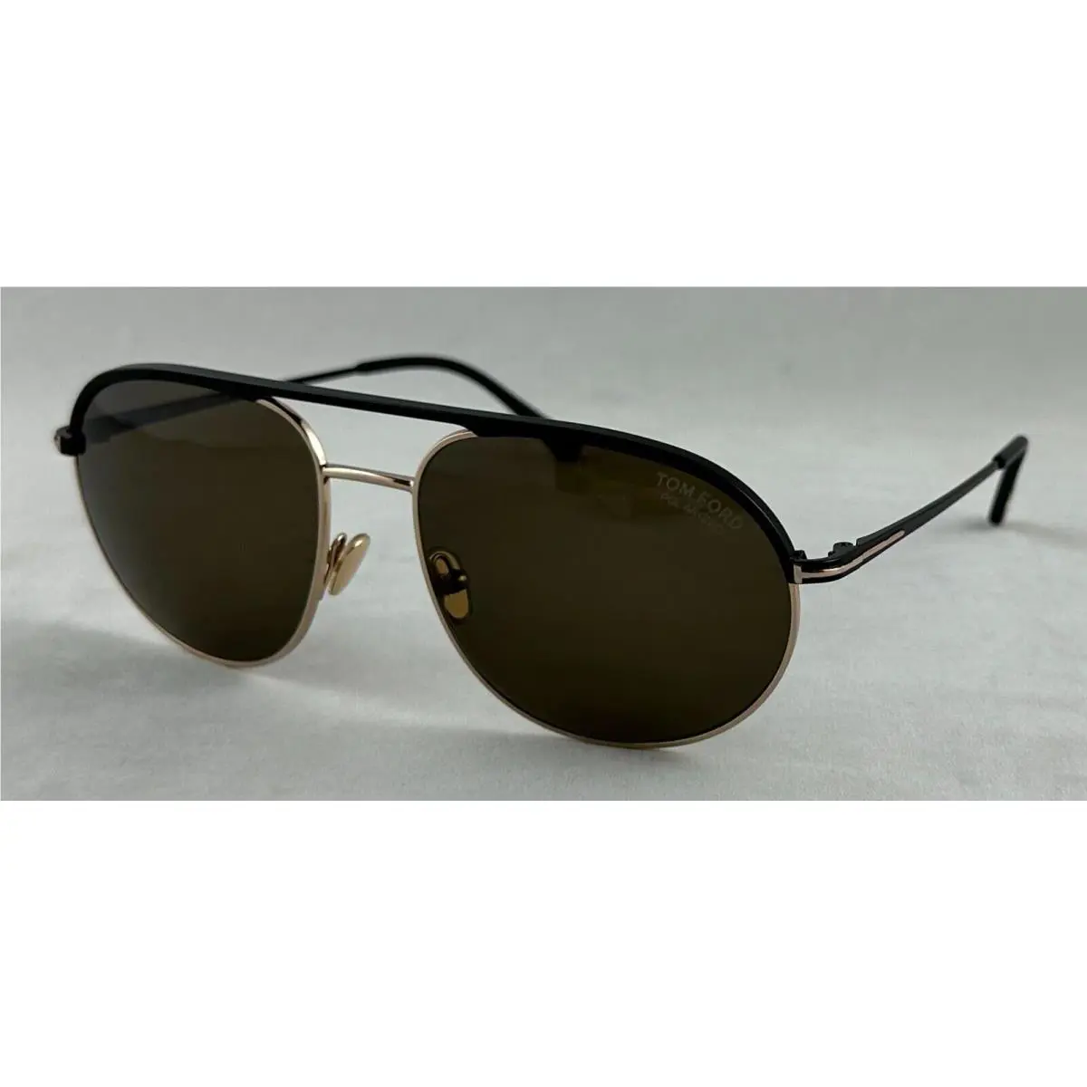 Tom Ford Gio TF772 TF 772 02H Polarized Black/gold Sunglasses 59-17-140