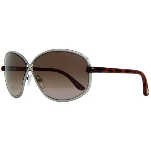 Tom Ford Brigitte Sunglasses Silver Tortoise Frame FT160 14F 65-09 125