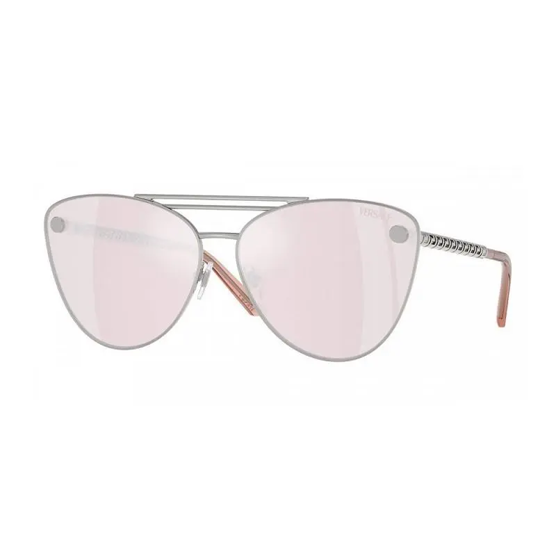 VE2267 Sunglasses Sun Glasses 10007V Silver 64mm Women by Versace