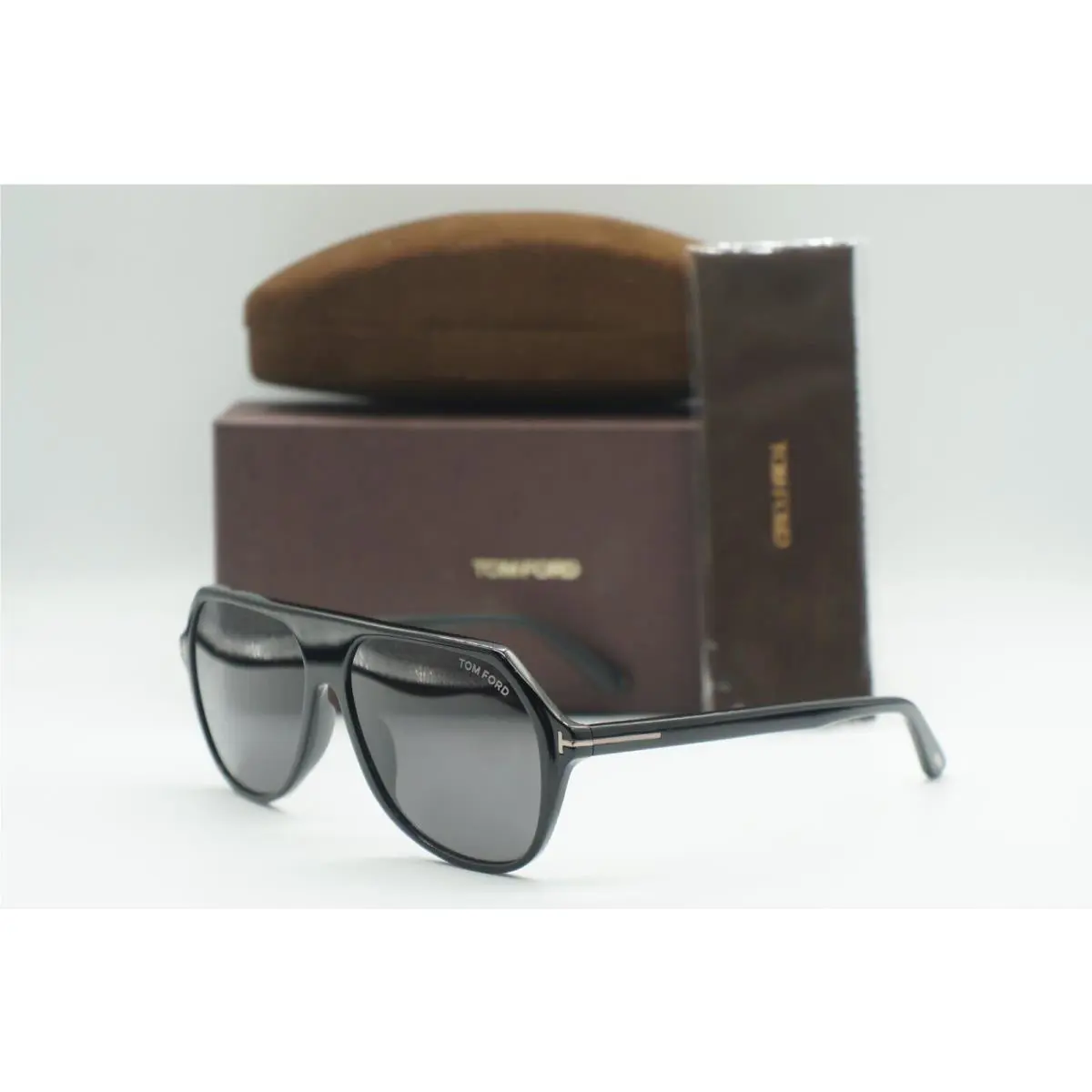 Tom Ford TF 934-N 01A Black Aviator Sunglasses Frames 59-14
