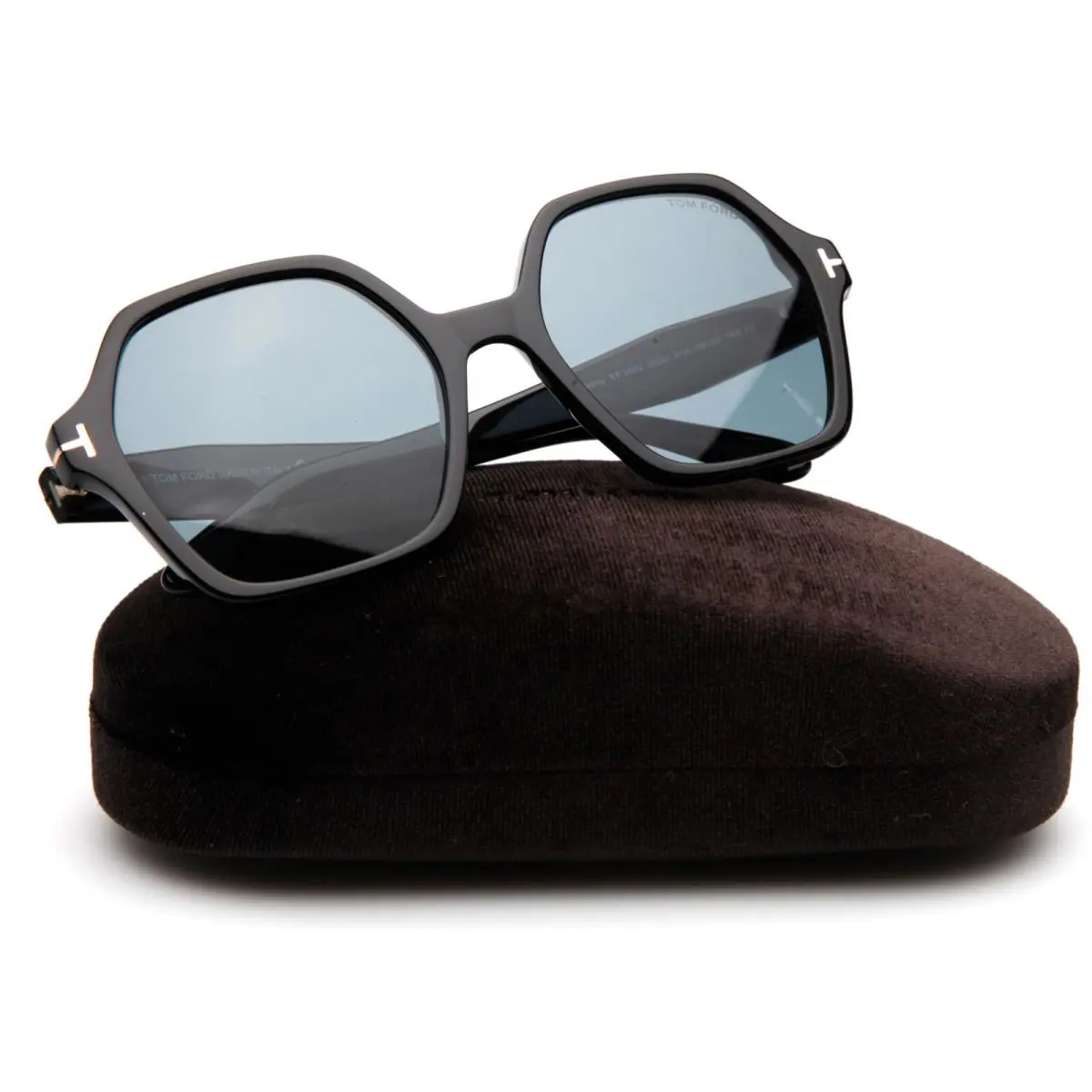 Tom Ford Romy TF1032 Eco 01A Black Sunglasses 56-19-140mm B54mm Italy